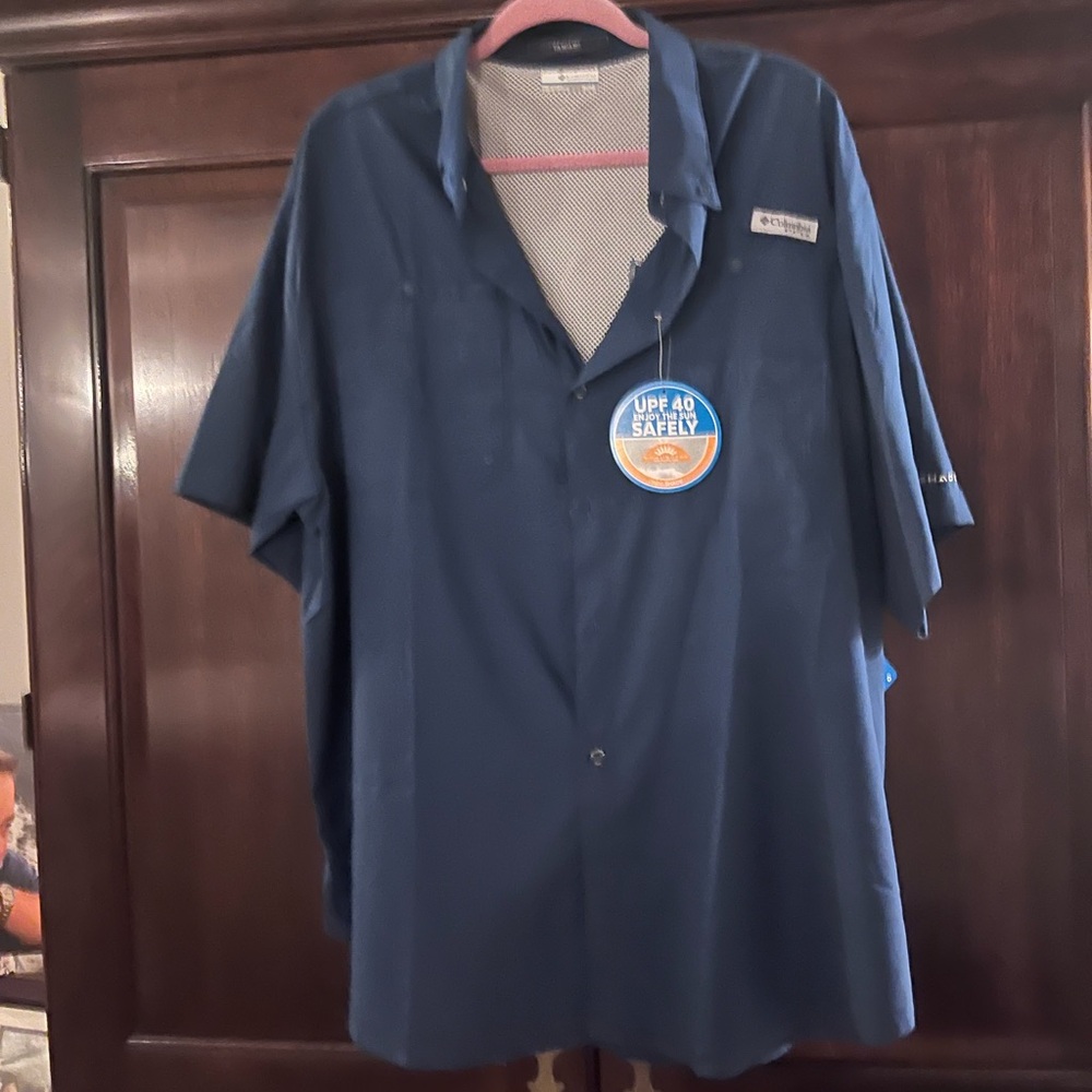 Columbia TAMIAMI sports shirt button down with UV protection